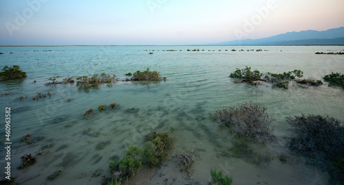 El Paso Salt Flats during the monsoon season..