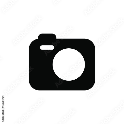 Camera icon vector graphic