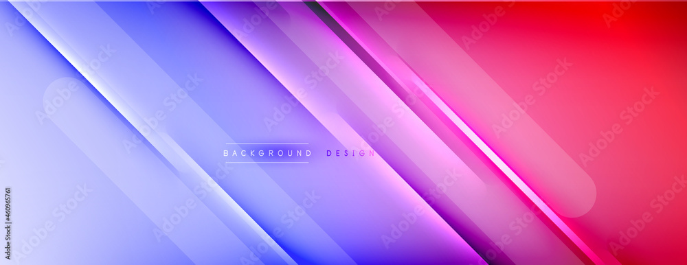 Abstract background. Shadow lines on bright shiny gradient background. Abstract background. Shadow lines on bright shiny gradient background.