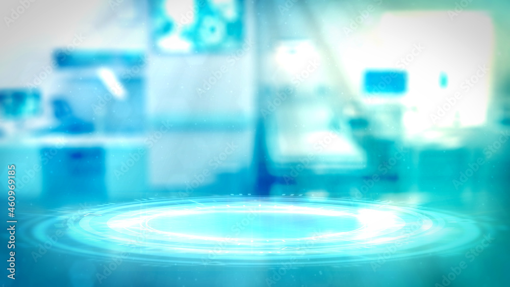 cute overexposed defocused sunny hospital room - abstract 3D illustration cute overexposed defocused sunny hospital room - abstract 3D illustration