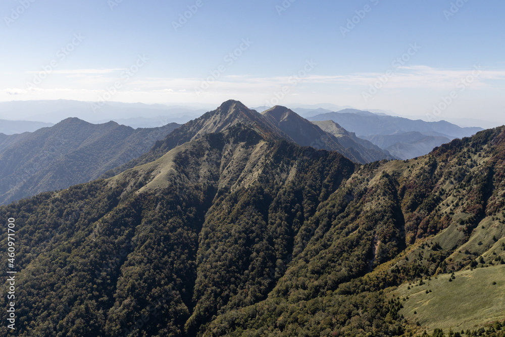 Obraz premium 石鎚山(愛媛県)