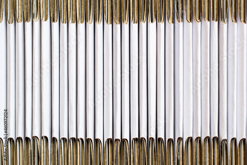 vertical lines of cardboard boxes for background or texture