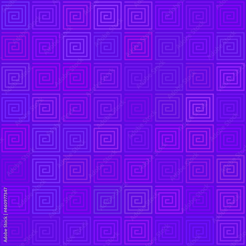 Abstract background Blue spiral tile Seamless pattern Abstract background Blue spiral tile Seamless pattern