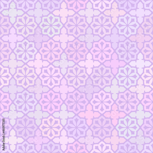Abstract vector background Ornamental pastel color seamless texture