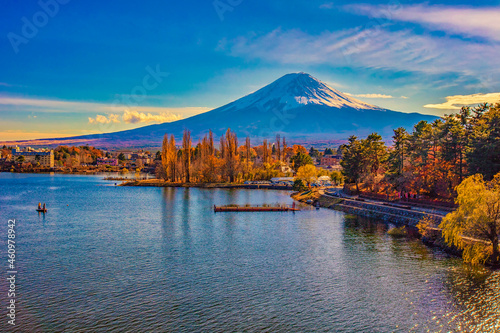秋の富士山