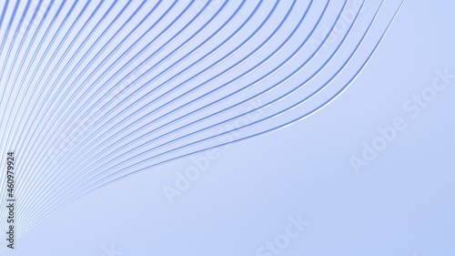 Feathering lines on light blue