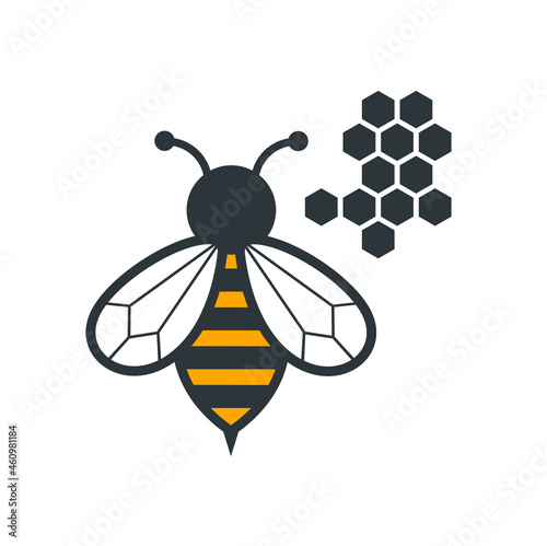 illustration of bee