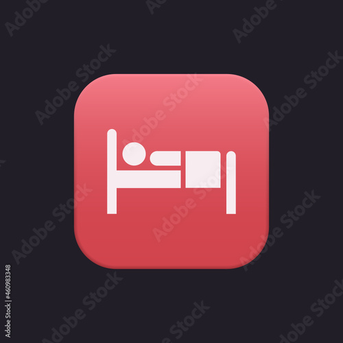 Bed - Sticker