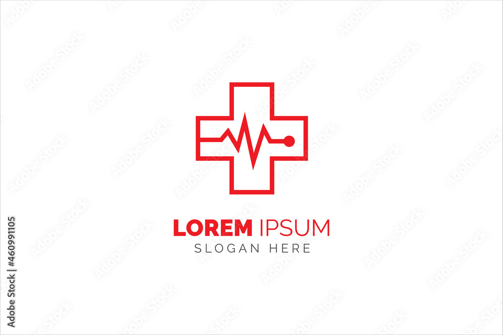 Medical logo template design vector. Cross icon Medical logo template design vector. Cross icon