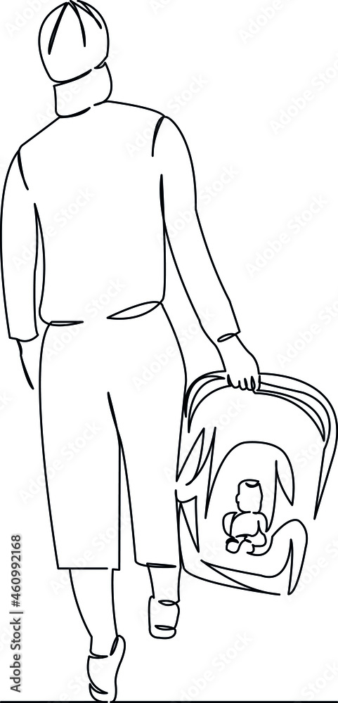 man with child man with child
