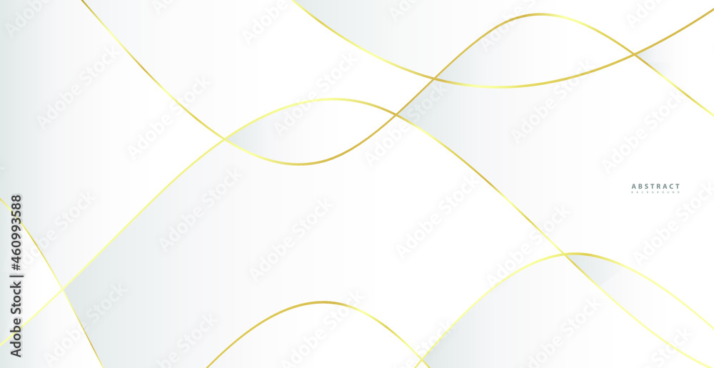 Abstract background with gold waves. Luxury paper cut background, golden pattern, halftone gradients, cover template, geometric shapes, modern minimal banner. 3d Vector illustration. Abstract background with gold waves. Luxury paper cut background, golden pattern, halftone gradients, cover template, geometric shapes, modern minimal banner. 3d Vector illustration.