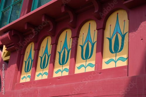 Pustevny, wooden buldings, Moravian, Czech Republic 4