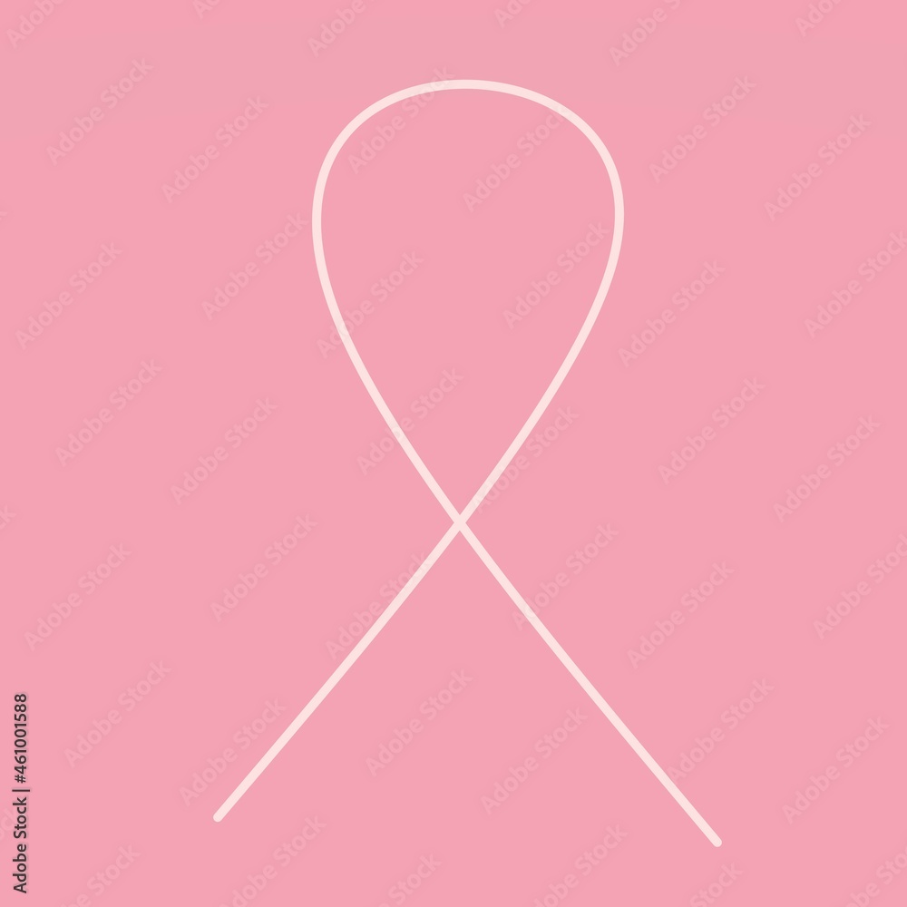 Breast Cancer Awareness month pink background, 