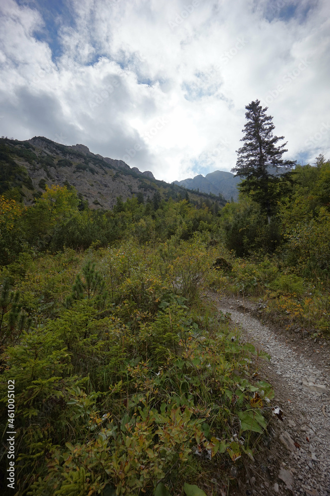 Naklejka premium Wanderung Valepp - Schinder