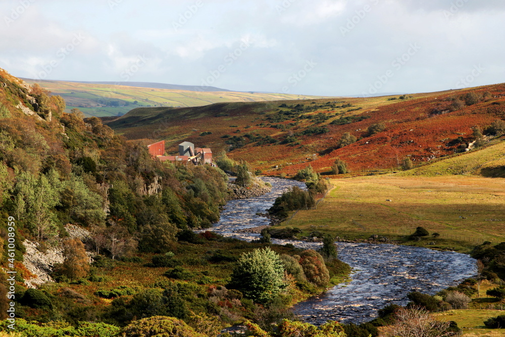 The river Tees from the Pennine way.