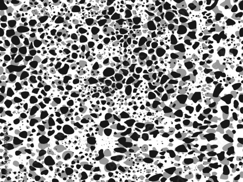 Cheetah spots pattern design. Vector illustration background. Wildlife fur skin design illustration