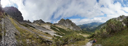 Wanderung auf den Schinder: XXL-Panorama photo