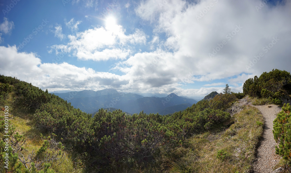 Wanderung auf den Schinder: Gipfelgrat