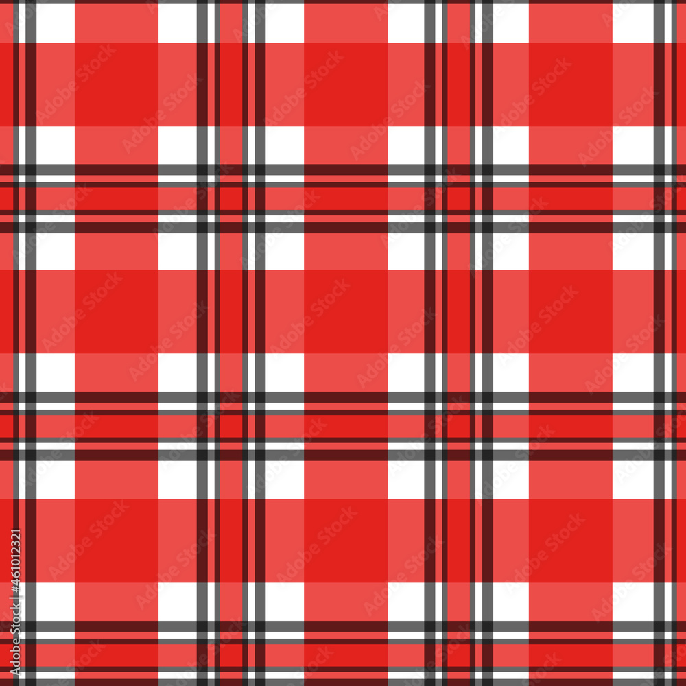 Seamless pattern red buffalo plaid vector illustration Seamless pattern red buffalo plaid vector illustration