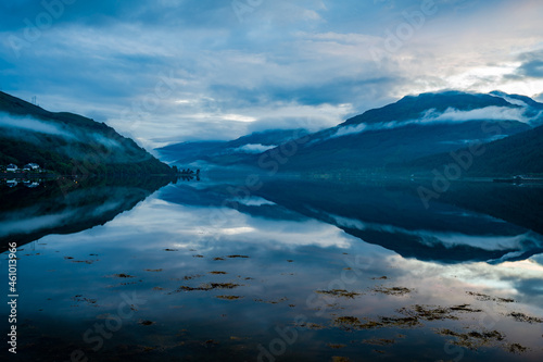 Loch Long at dusk © beataaldridge