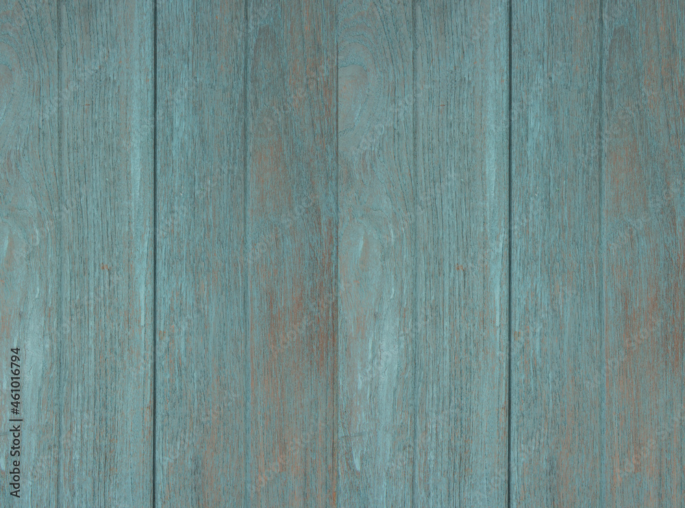 Naklejka premium Old plank wood and texture background.