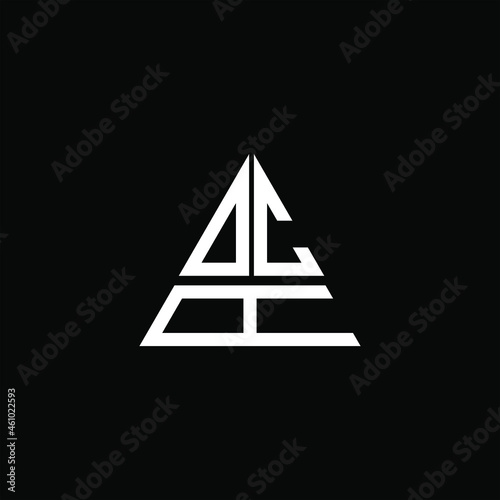 DCA letter logo creative design. DCA unique design, OCA letter logo creative design. OCA unique design

