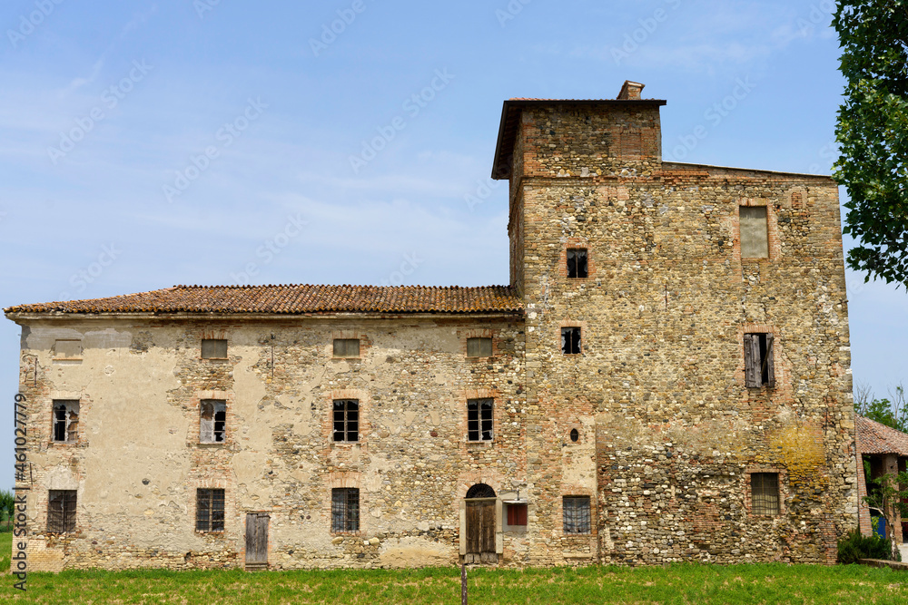 Old farm near Centovera, Piacenza province, Emilia-Romagna