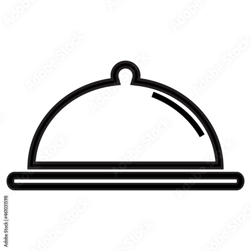 Tray icon vector isolated on background. Tray icon for app, label, logo, menu and web site. Creative art concept, vector illustration