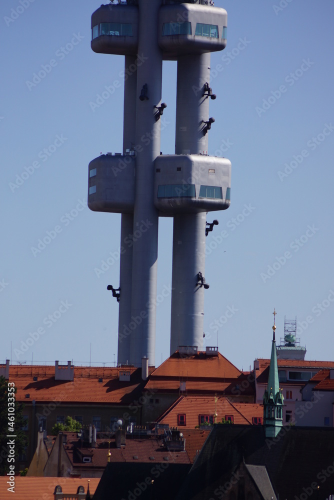 チェコ・ジシュコフのテレビ塔