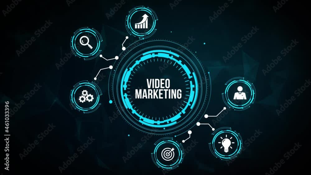 Internet, business, Technology and network concept. Video marketing and advertising concept on screen. Internet, business, Technology and network concept. Video marketing and advertising concept on screen.