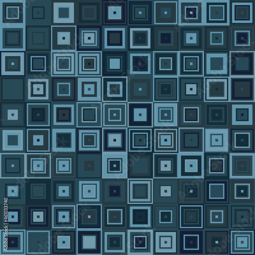  Abstract squares geometric seamless texture background. Vector illustration