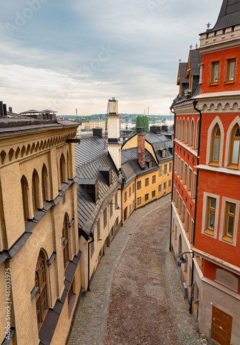 Old street in Stockholm Sod...