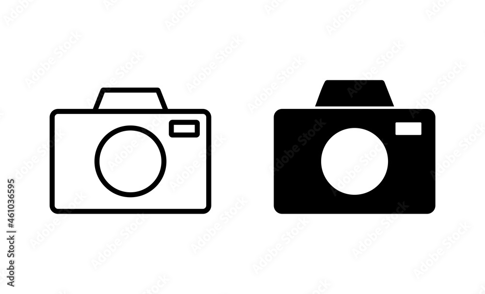 Camera icons set. photo camera sign and symbol. photography icon. Camera icons set. photo camera sign and symbol. photography icon.