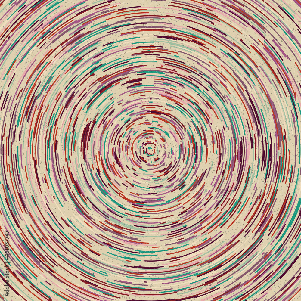 Colorful Universe Distribution Computational Generative Art background illustration