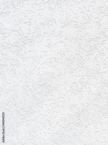 Texture of white  concrete wall with glaze finish.