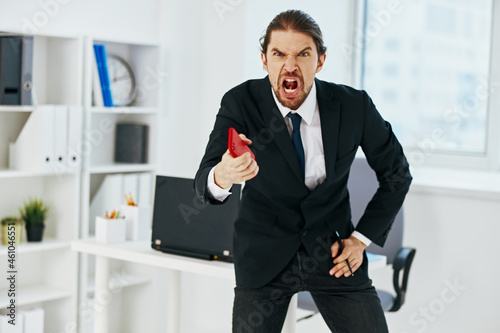 businessman official documents work office lifestyle