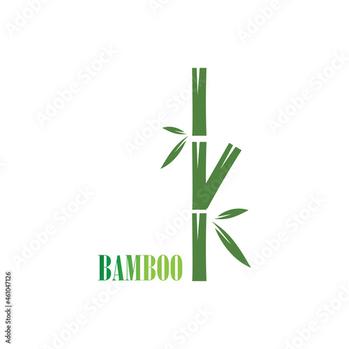 Bamboo Logo Template vector icon