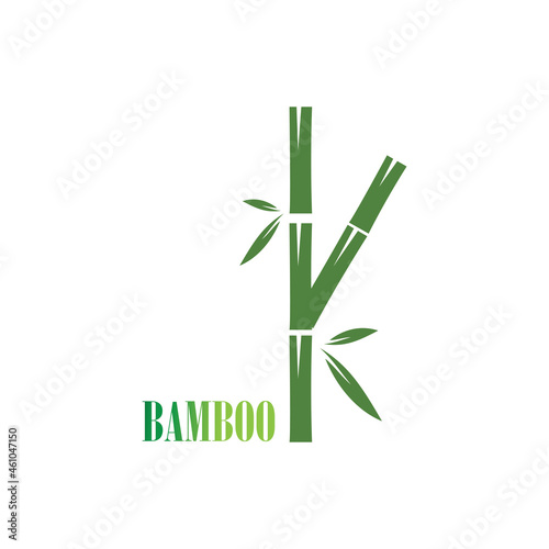 Bamboo Logo Template vector icon