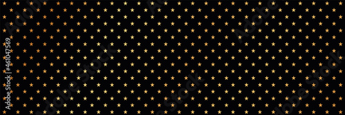 abstract vector christmas background with gold stars pattern
