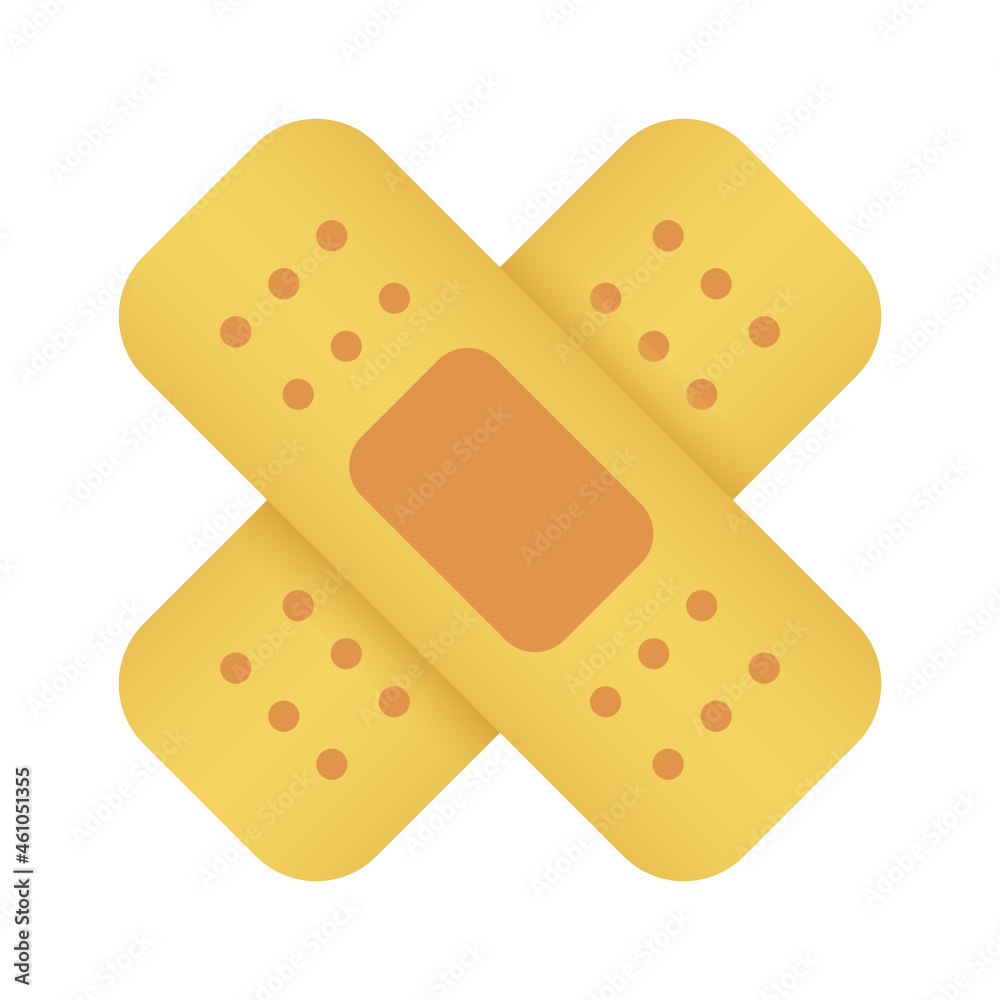 band aid icon isolated on white background band aid icon isolated on white background