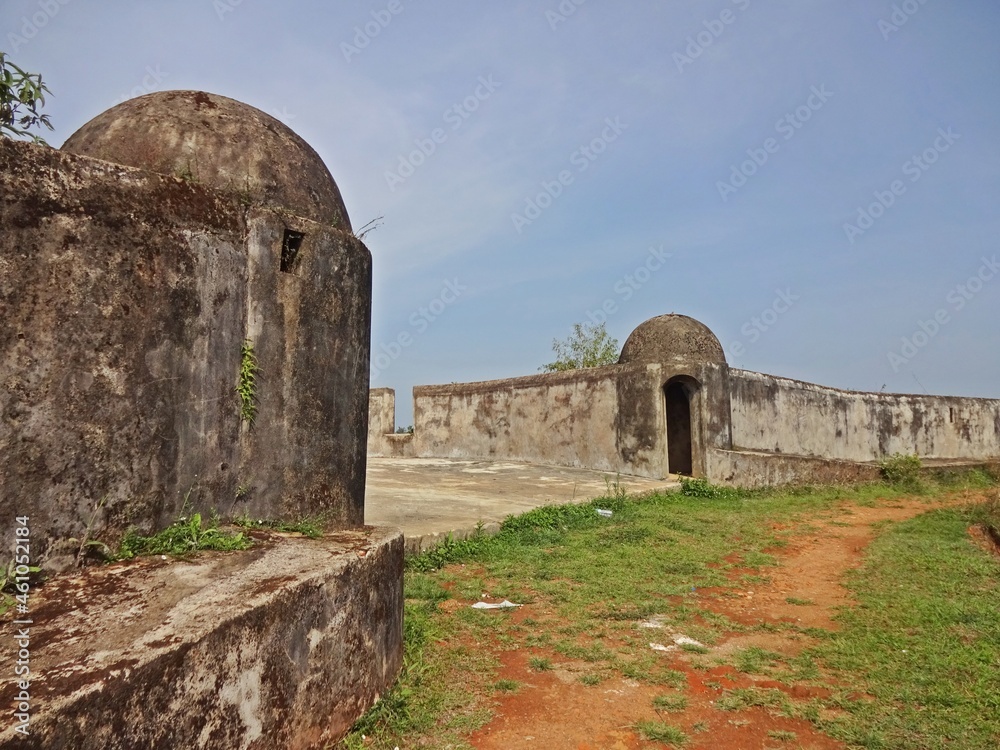 boundary wall of madikeri fort coorg karnataka