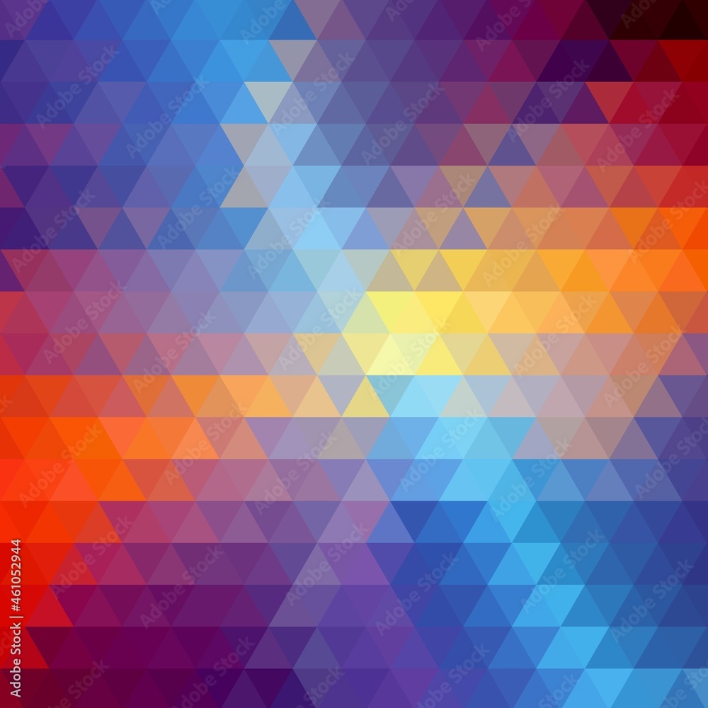 Obraz premium triangular colored background for presentation. background screen saver. eps 10