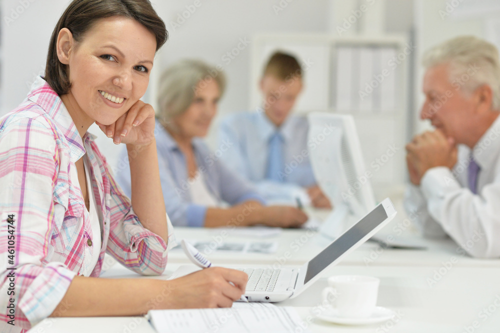Portrait of group of successful business people Portrait of group of successful business people