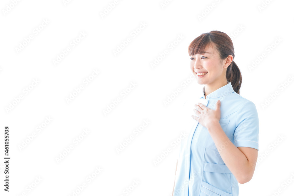 信頼できる若い看護師 信頼できる若い看護師