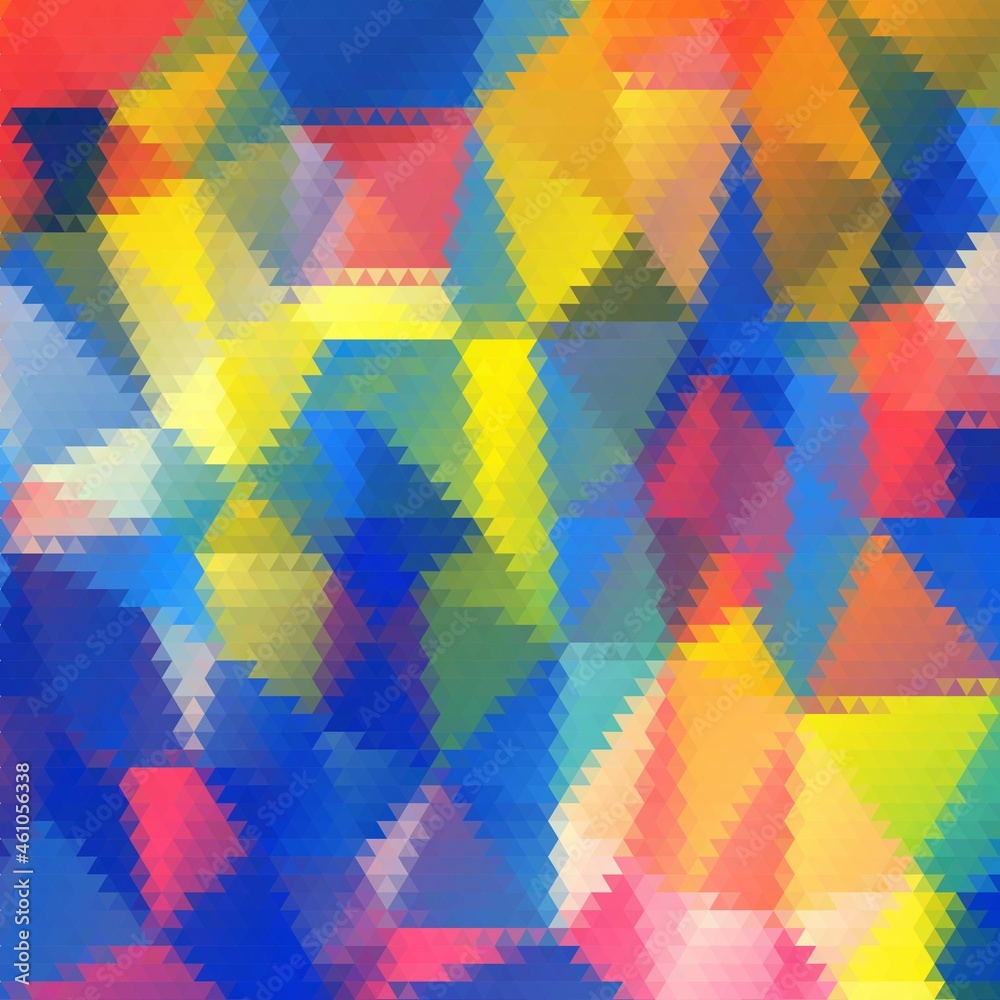 color abstract vector background. triangular design. eps 10