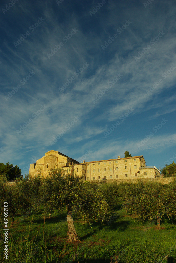 Fossacesia - Abruzzo - Abbey of San Giovanni in Venere - Architectural style: Romanesque - Gothic