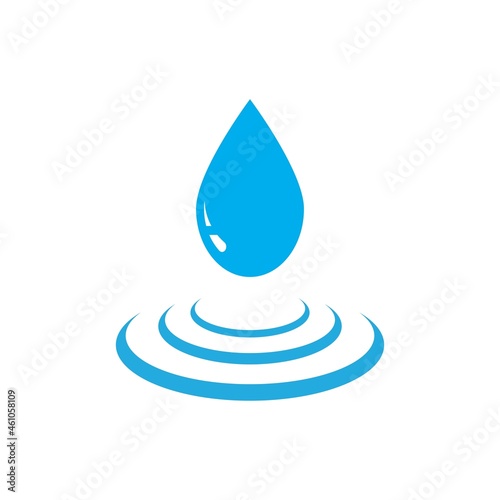 water drop Logo Template vector