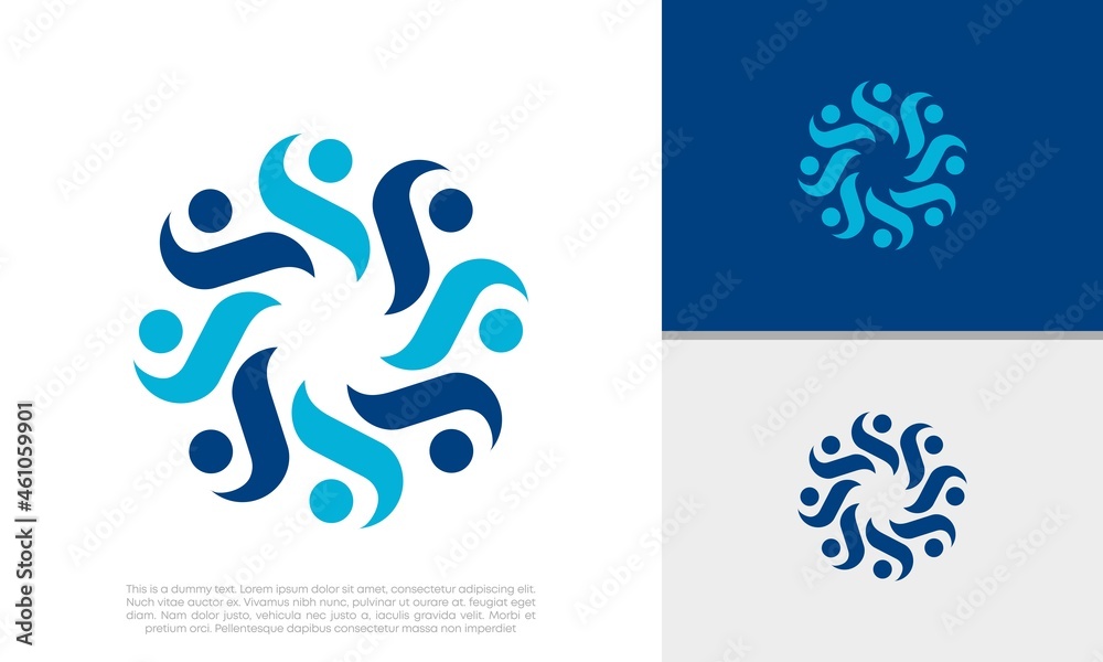 Human Resources Consulting Company, Global Community Logo. Social Networking logo designs. Human Resources Consulting Company, Global Community Logo. Social Networking logo designs.
