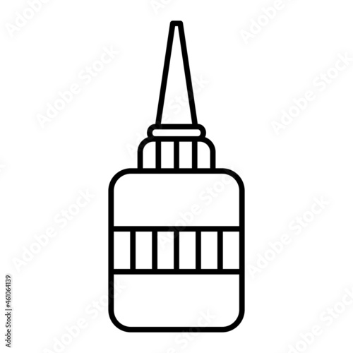 Vector Machine Oil Outline Icon Design
