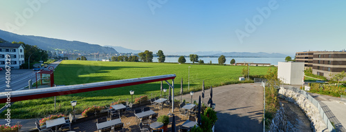 Panorama am Bodensee von Lochau bis Bregenz 
